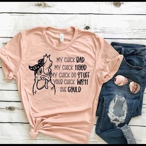 My chick bad tee